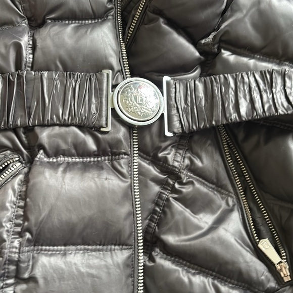 DAWN LEVY ALICIA FUR HOODED COAT SIZE sm - Picture 3 of 5